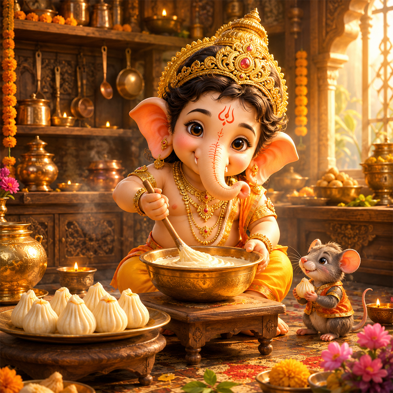 Om Gajanaye Namah