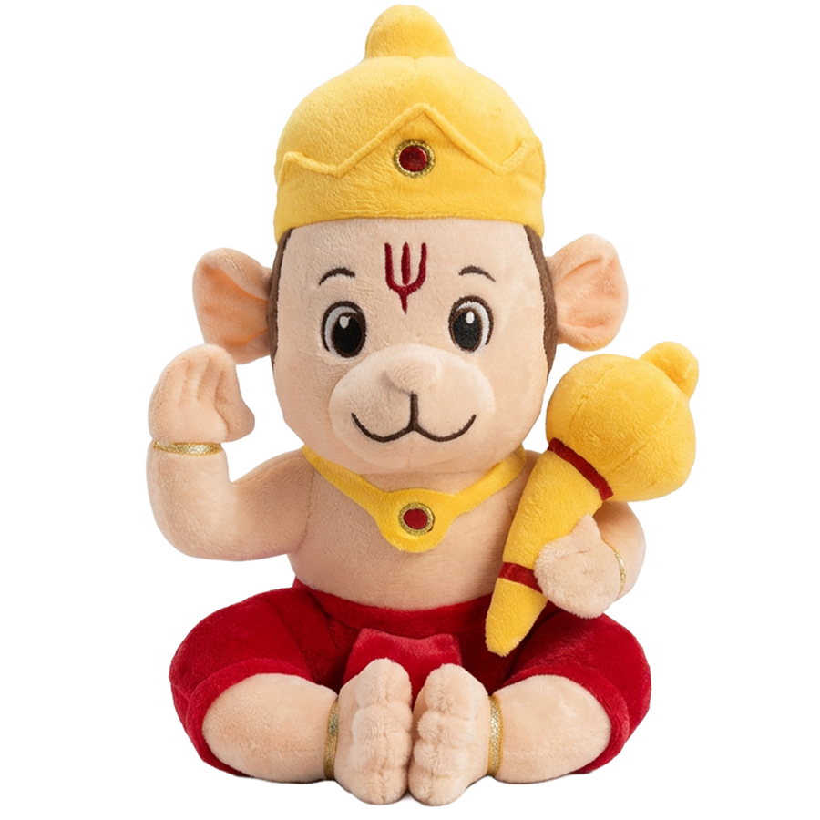 Divine Plush Toys - Mantra Chanting Hanuman (28 cm)