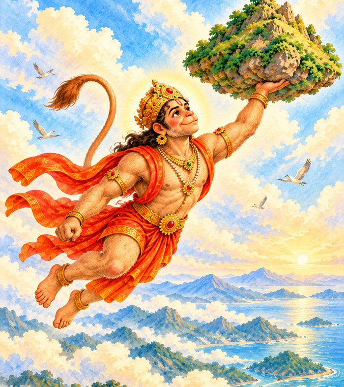 Hanuman’s Brave Adventures