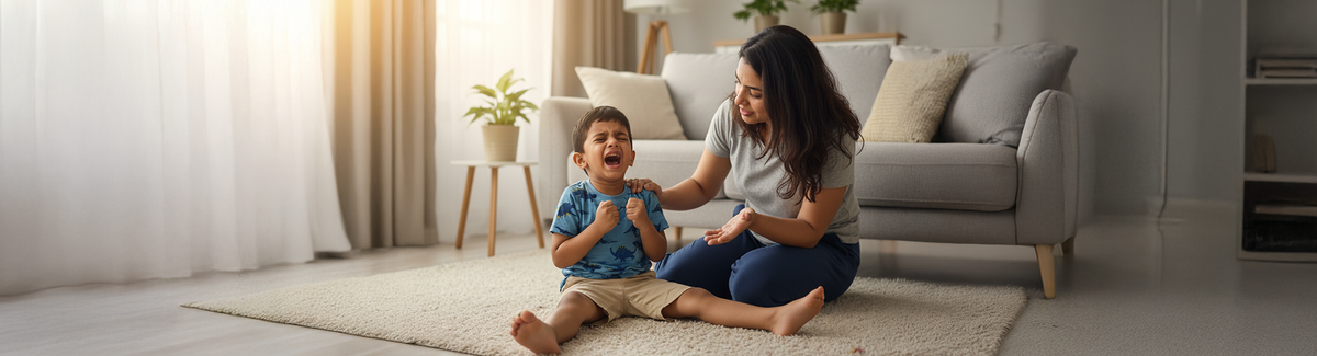 How to Handle Toddler Tantrums - WonderBuddy India