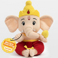 Divine Plush Toys - Mantra Chanting Ganesha WonderBuddy India