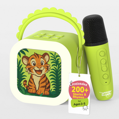 StoryBox Mini- Tiger (Ages 3-5, With Mic) WonderBuddy India