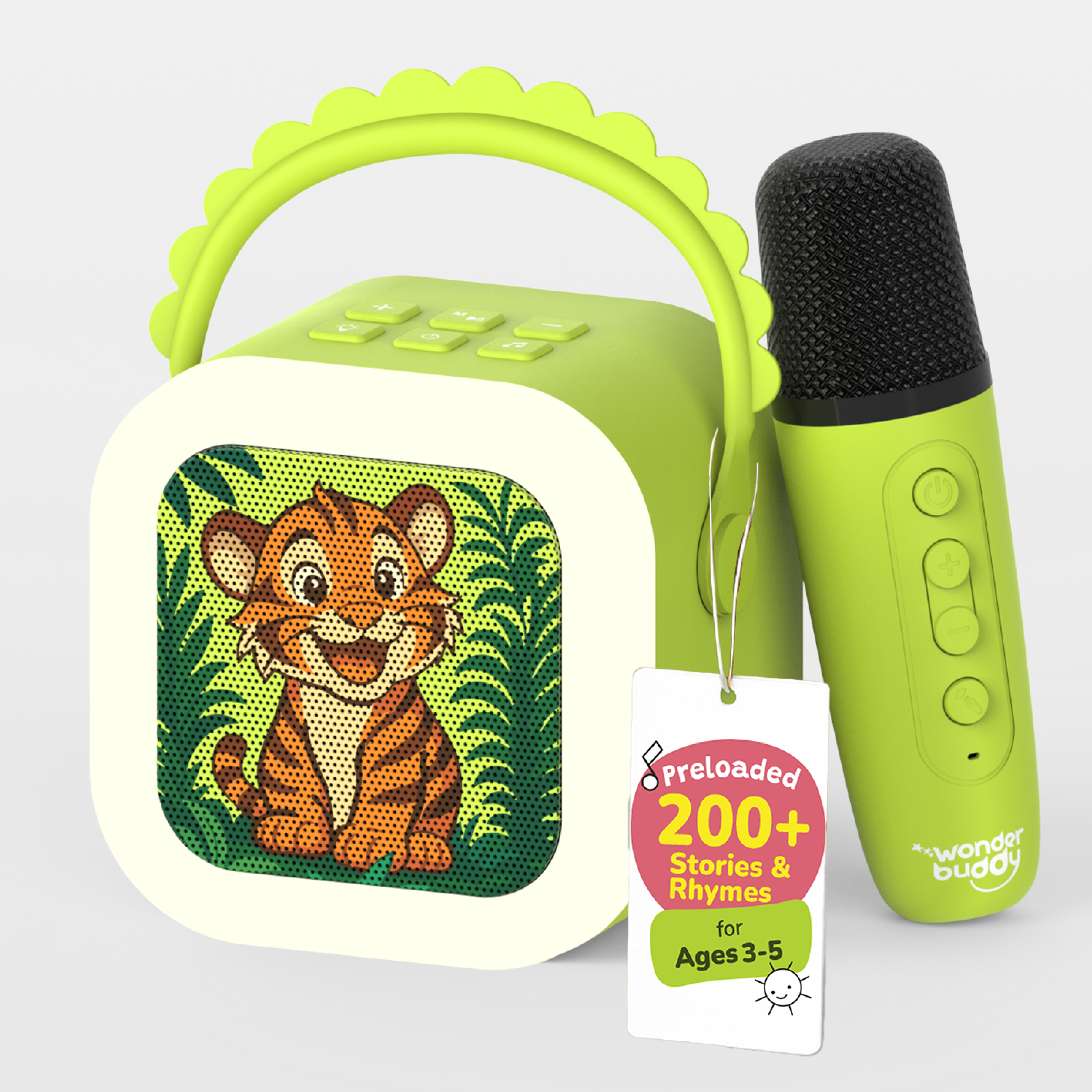 StoryBox Mini- Tiger (Ages 3-5, With Mic)