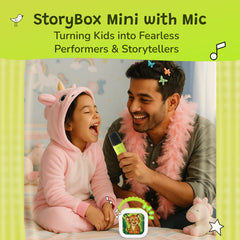 StoryBox Mini- Tiger (Ages 3-5, With Mic) WonderBuddy India