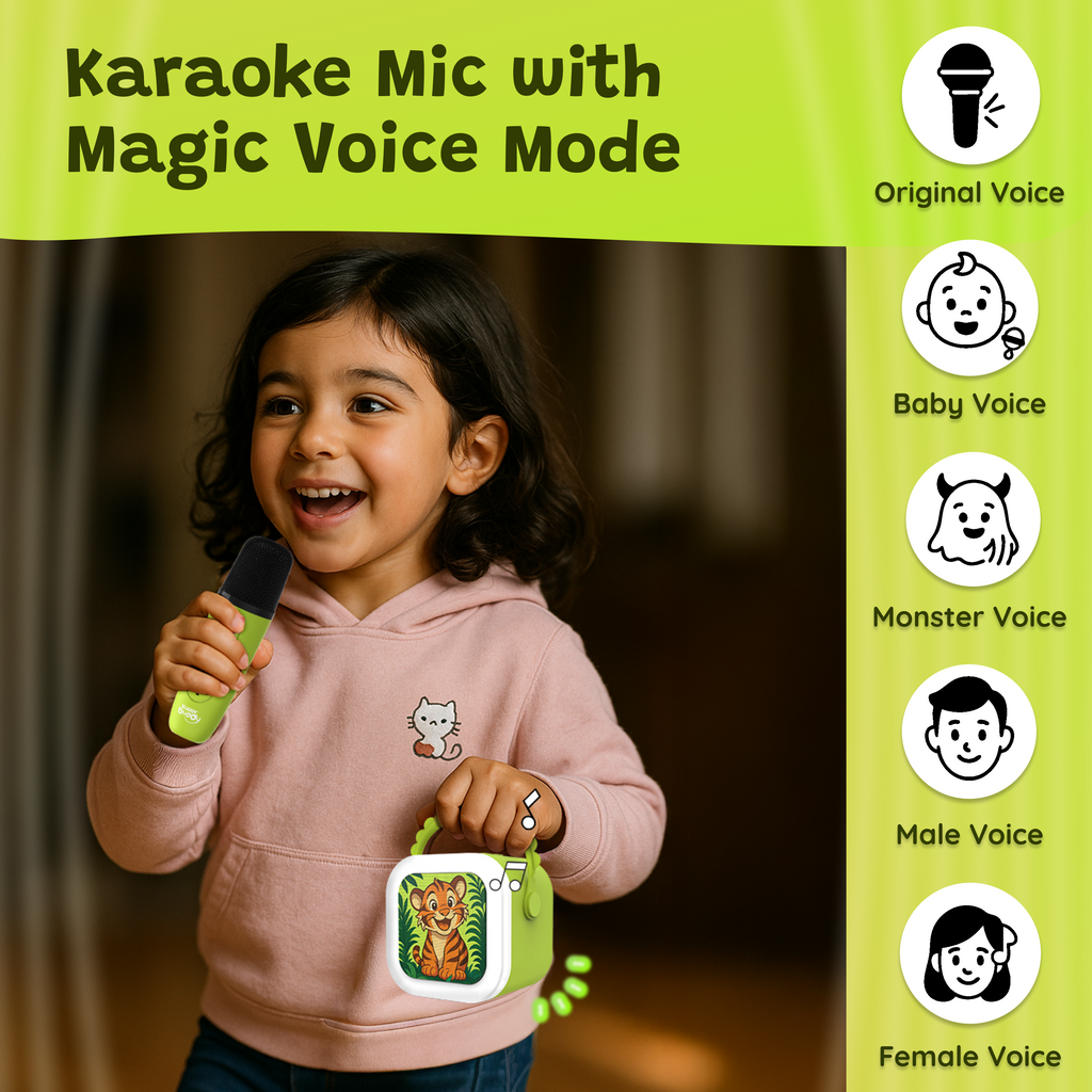 StoryBox Mini- Tiger (Ages 3-5, With Mic)