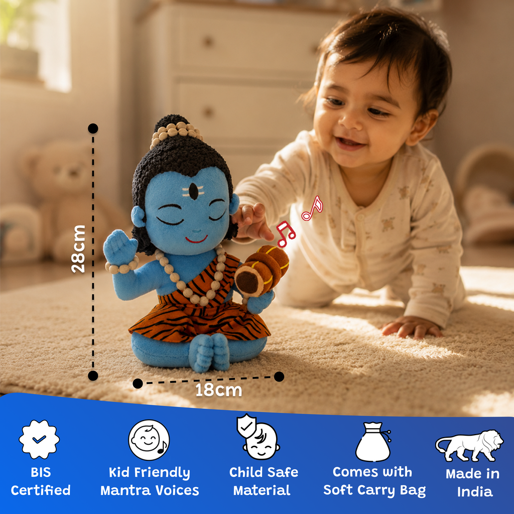 Divine Plush Toys - Mantra Chanting Shiva