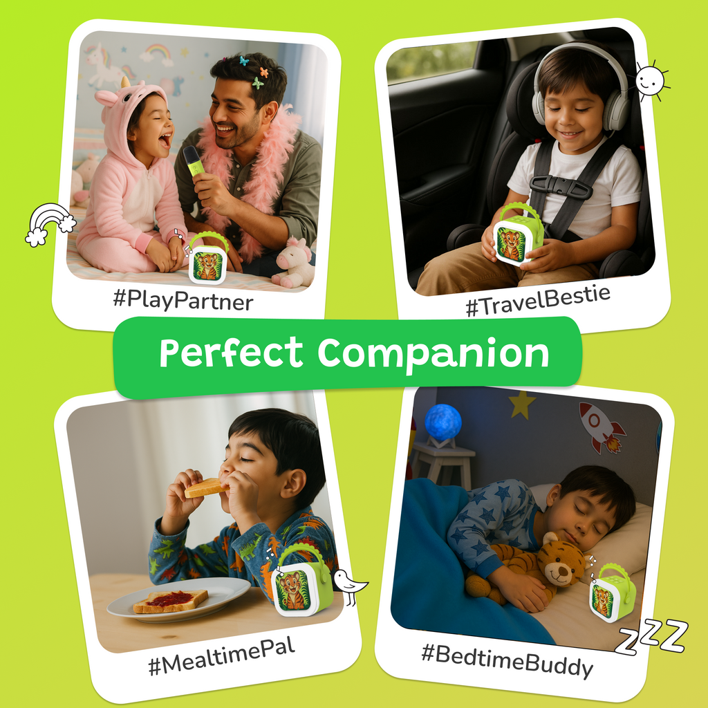 StoryBox Mini- Tiger (Ages 3-5, With Mic)