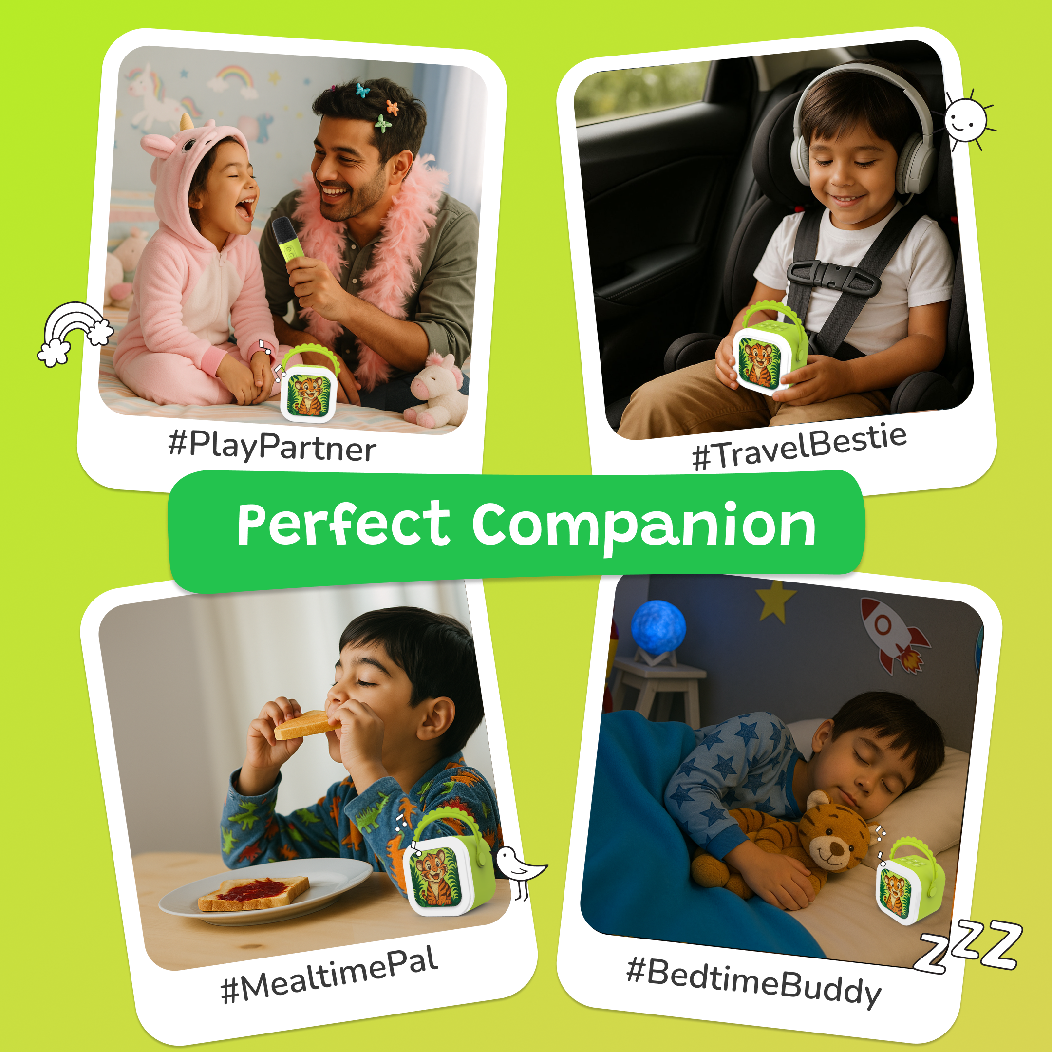 StoryBox Mini- Tiger (Ages 3-5, With Mic)