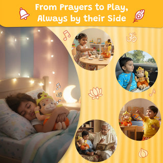 Divine Plush Toys - Mantra Chanting Hanuman WonderBuddy India