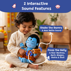 Divine Plush Toys - Mantra Chanting Shiva