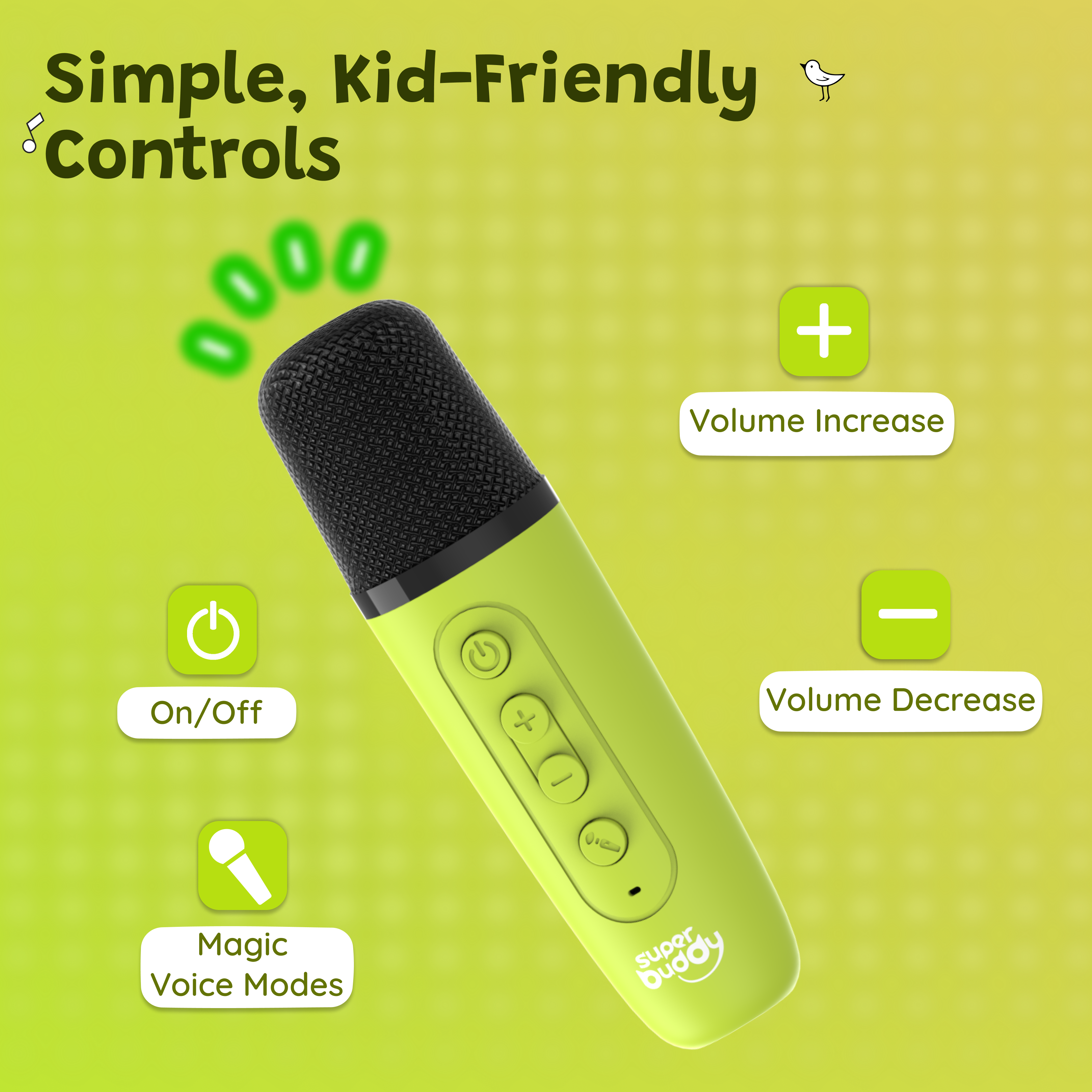 StoryBox Mini- Tiger (Ages 3-5, With Mic)