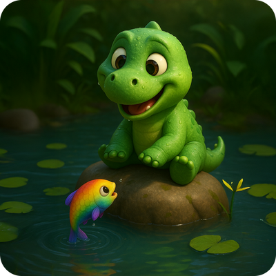 Dippy And The Lost Rainbow