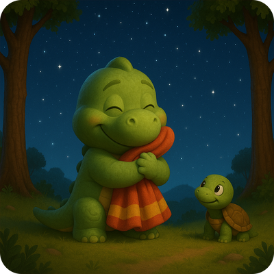 Dippy The Dino And The Missing Blanket