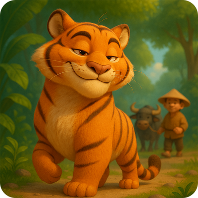 How the Tiger Got his Stripes