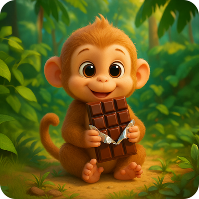 The Monkey Who Loved Chocolate