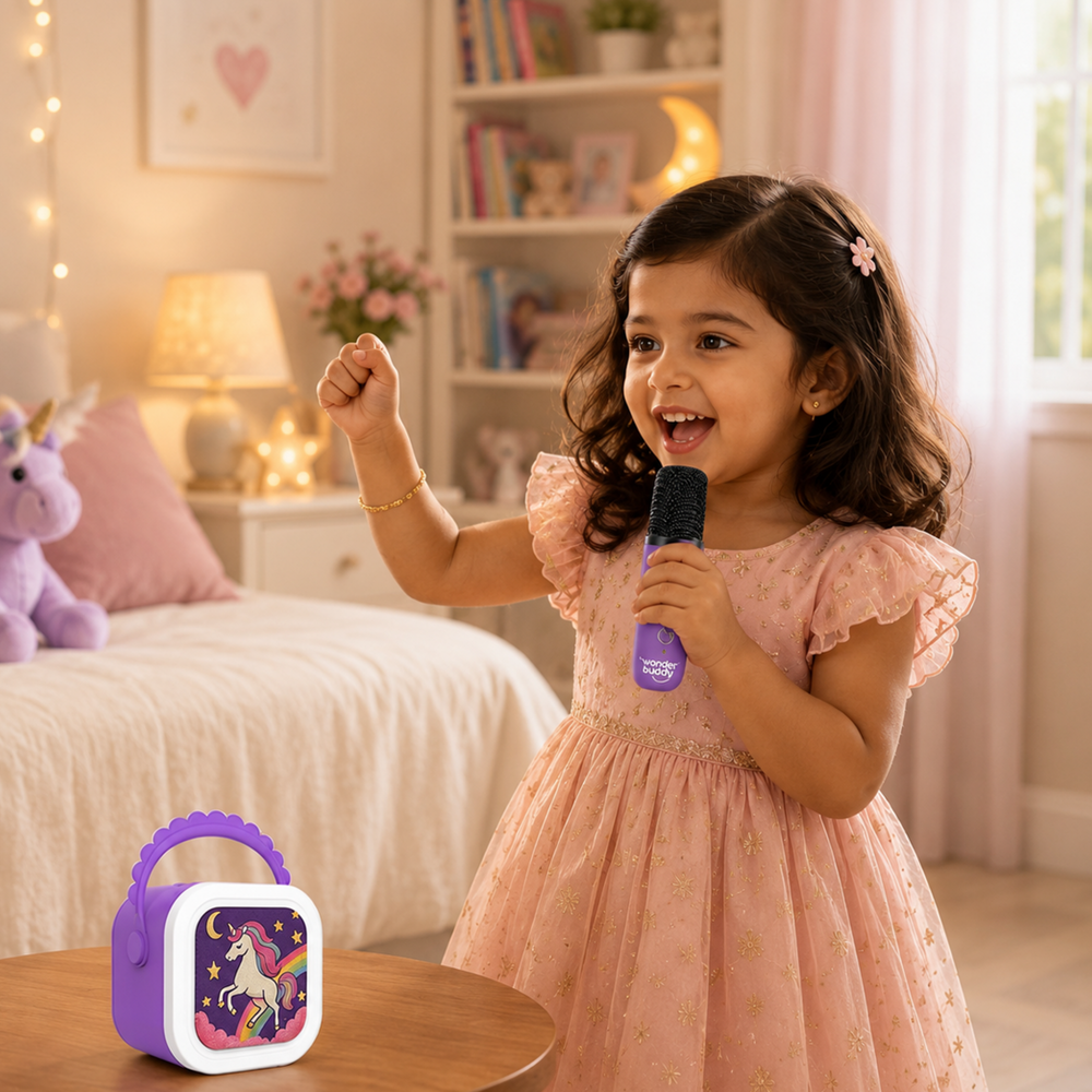 Child enjoying WonderBuddy