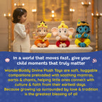 Divine Plush Toys - Mantra Chanting Krishna WonderBuddy India