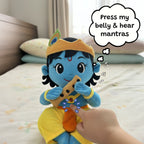 Divine Plush Toys - Mantra Chanting Krishna WonderBuddy India
