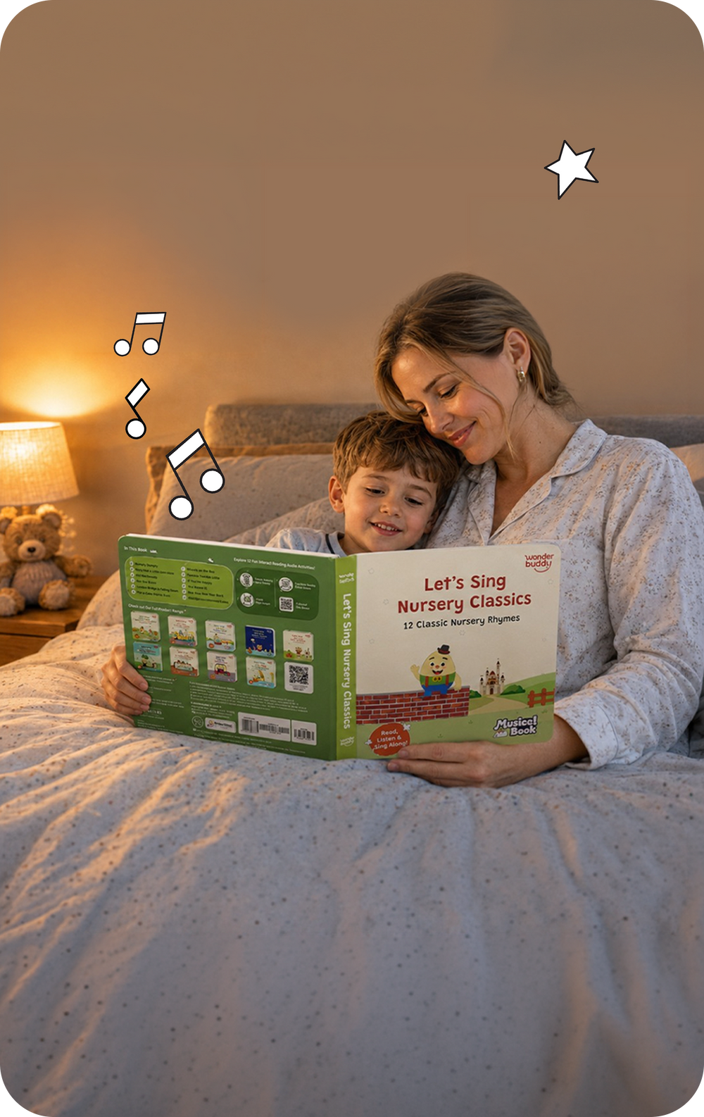 WonderBuddy at bed time