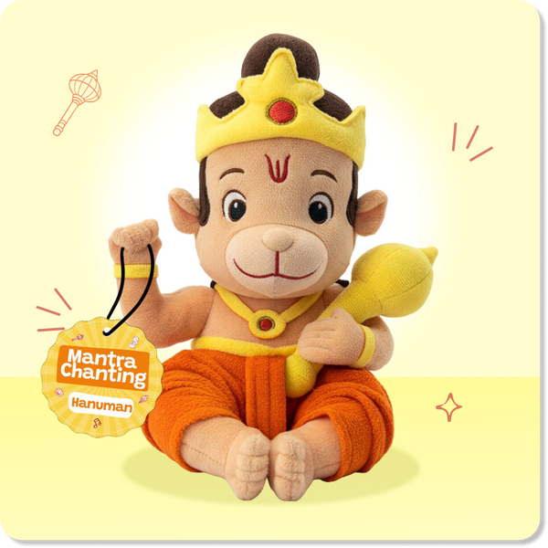 Divine Plush Toys - Mantra Chanting Hanuman (25 cm)