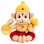 Divine Plush Toys - Mantra Chanting Hanuman (28 cm)