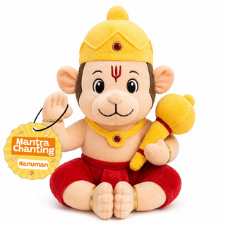 Divine Plush Toys - Mantra Chanting Hanuman (28 cm)