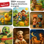 StoryBox Mini- Tiger (Ages 3-5, Without Mic) WonderBuddy India