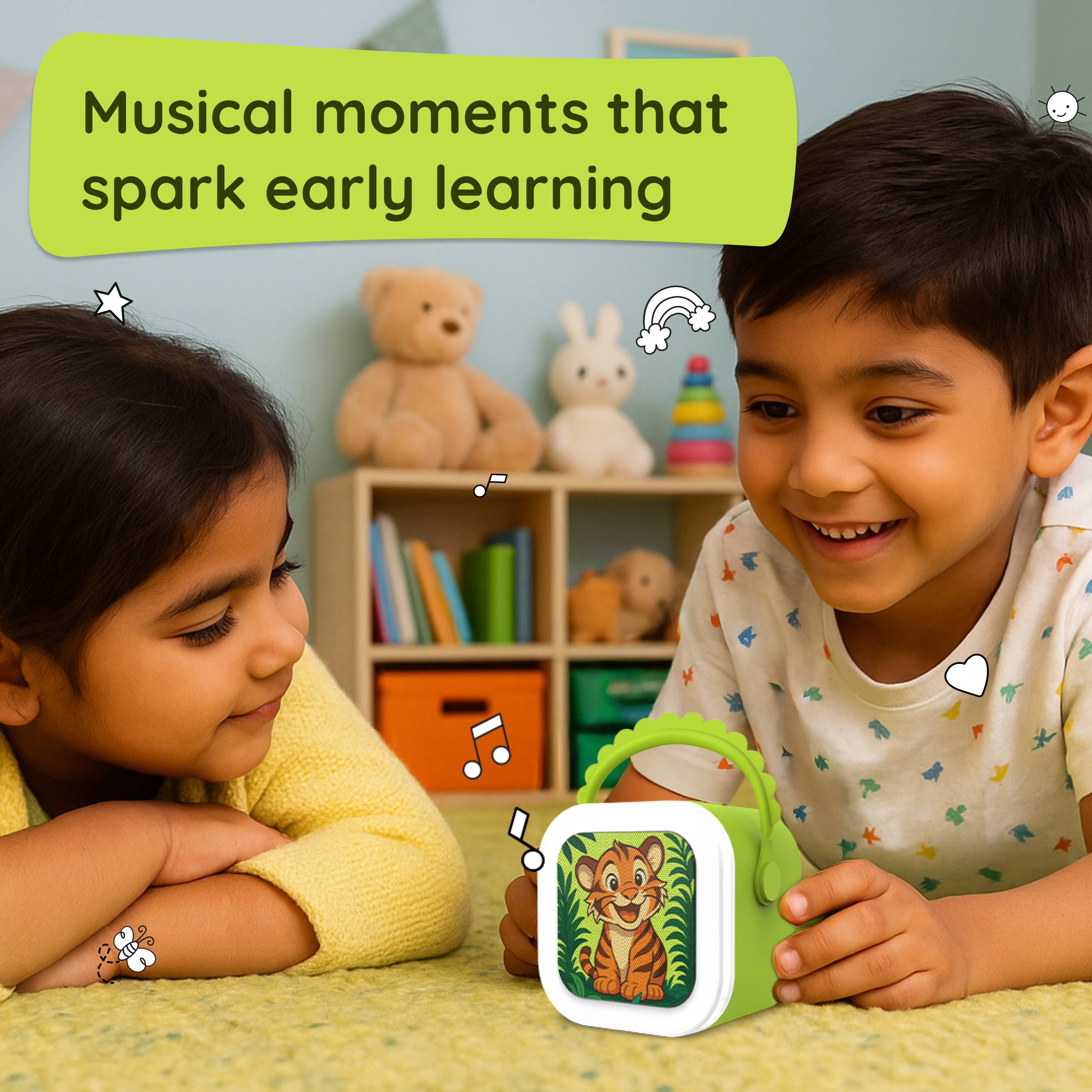 StoryBox Mini- Tiger (Ages 3-5, Without Mic)