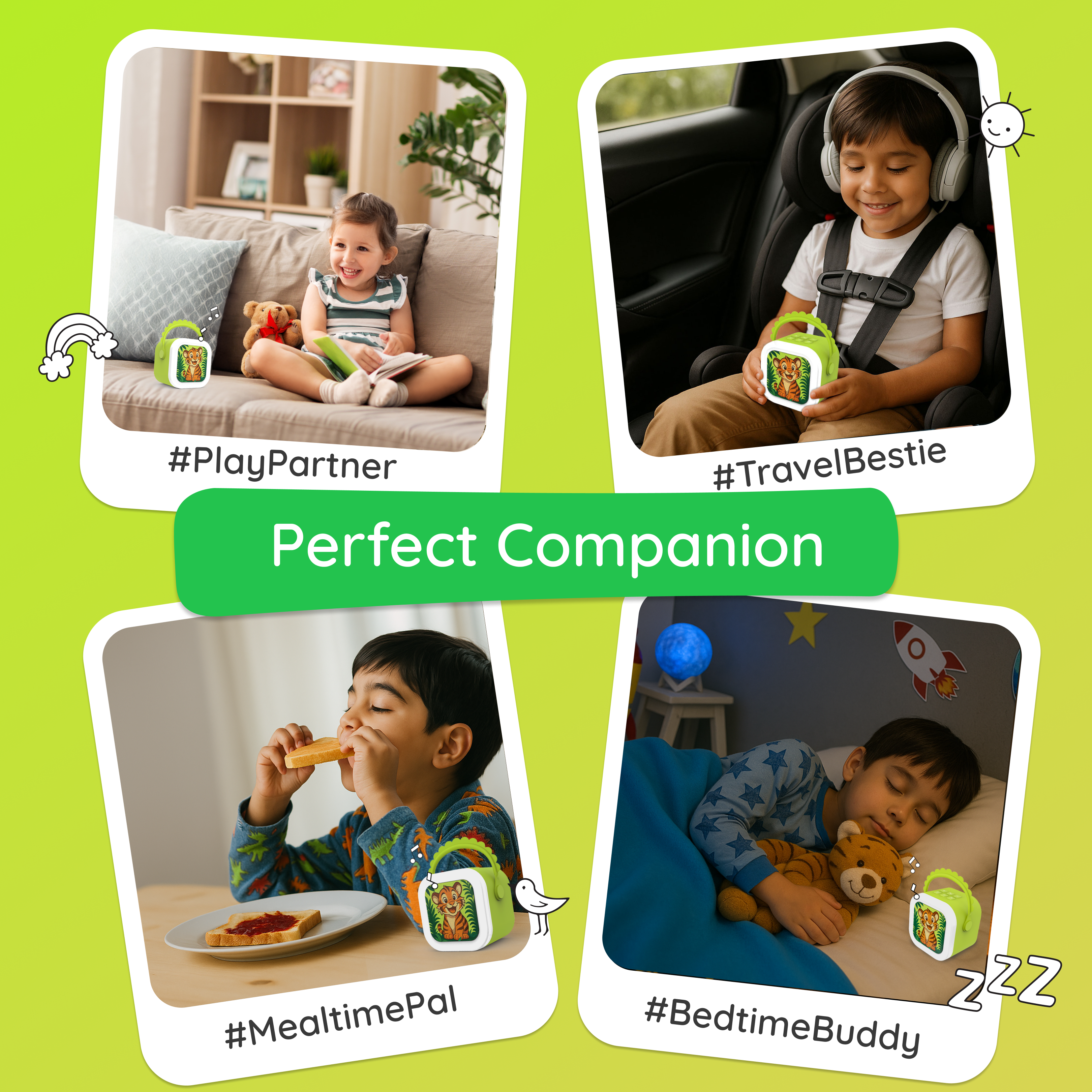 StoryBox Mini- Tiger (Ages 3-5, Without Mic)